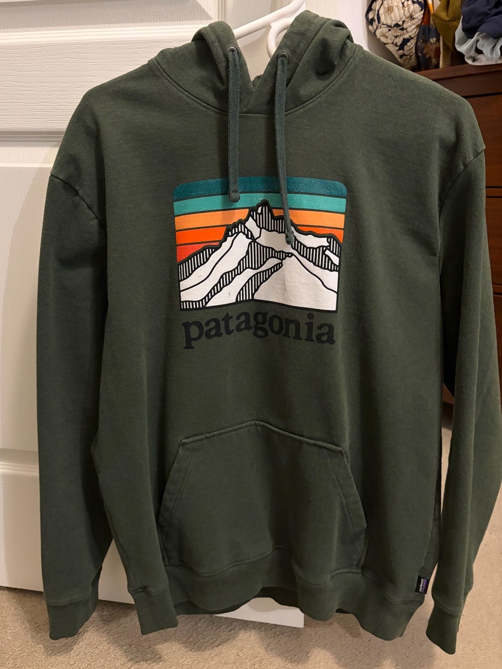 Patagonia Uprisal hoodie hoody sweatshirt green unisex mountain